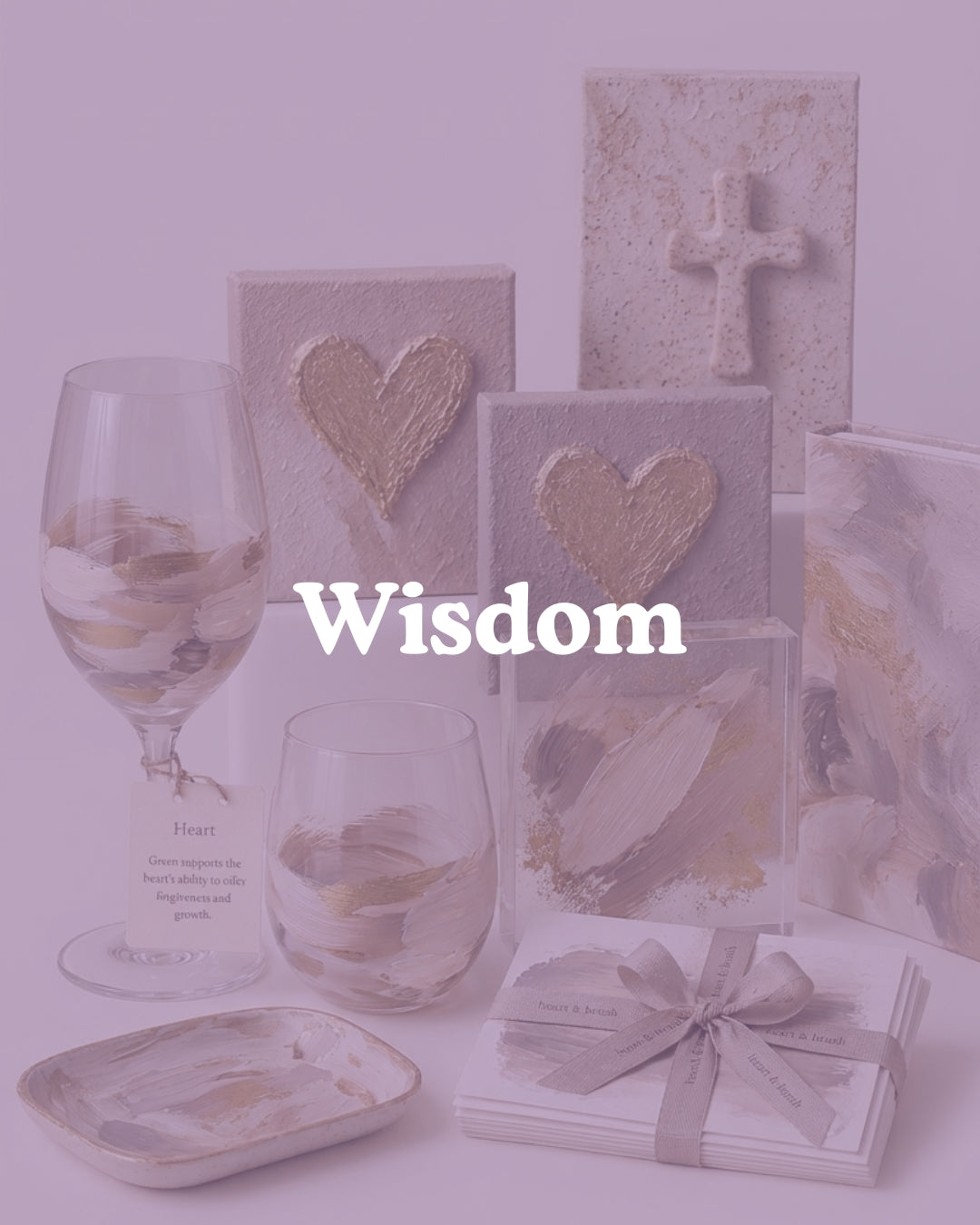 Wisdom purple box