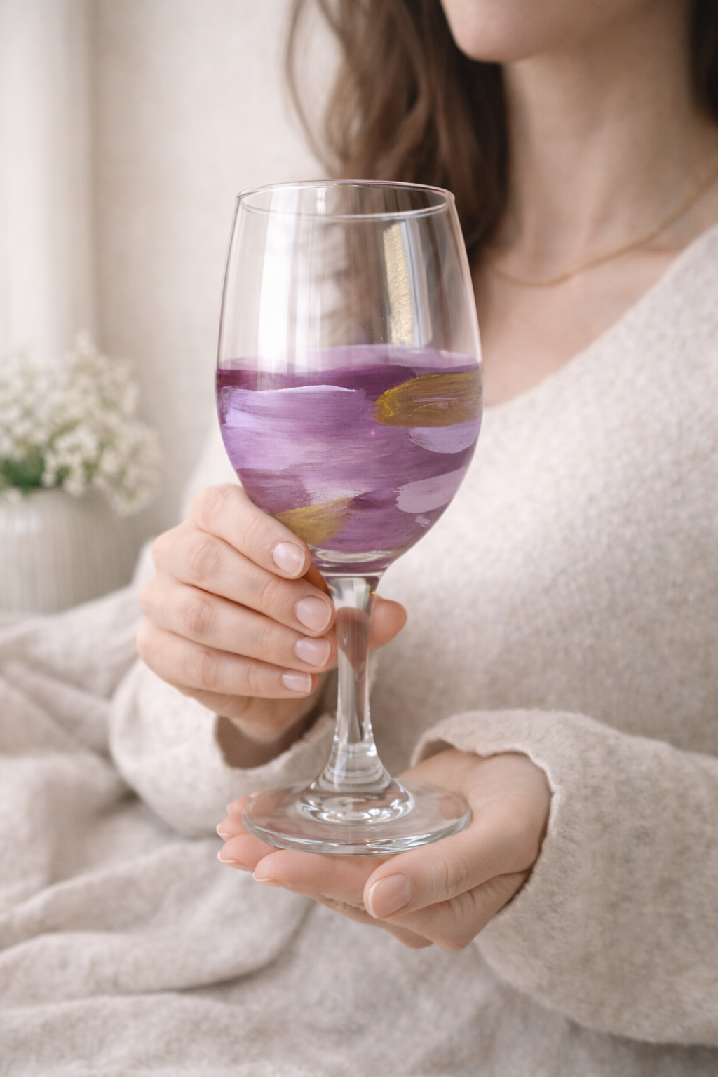 Wisdom - Soul Color Wine Glass