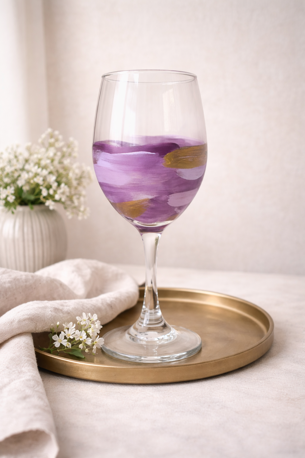 Wisdom - Soul Color Wine Glass